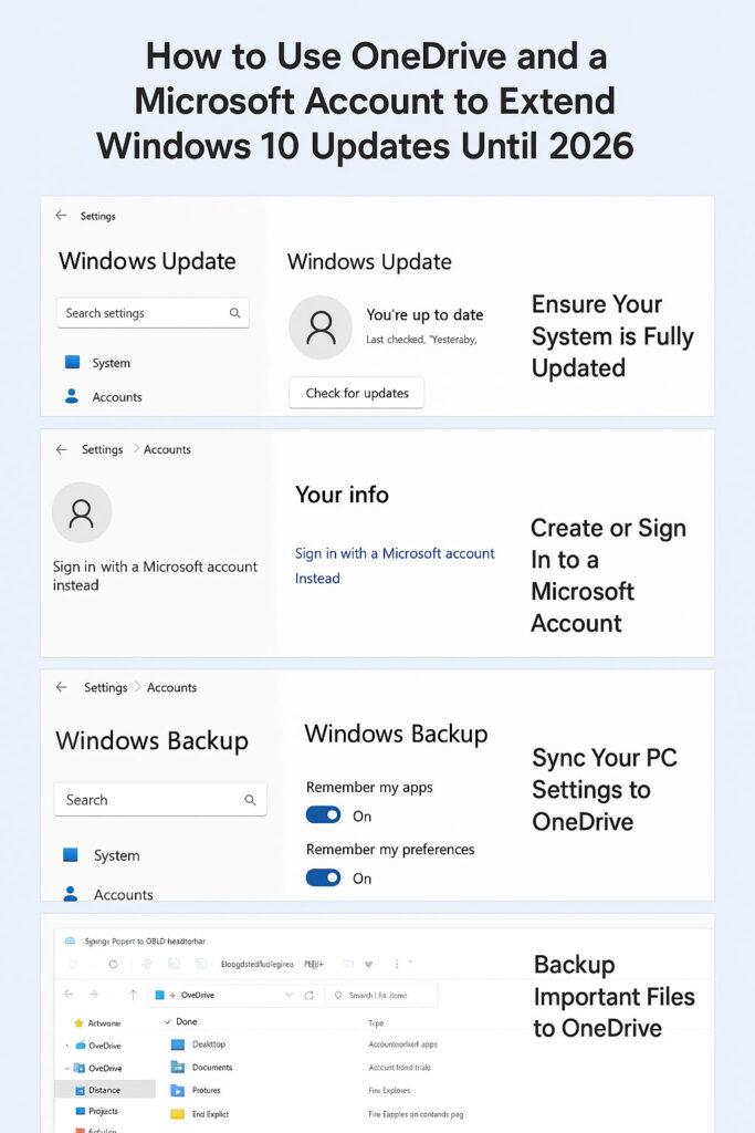 How to extend Windows 10 Updates Until 2026