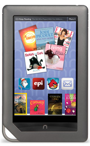 Nook reader can display your ebooks