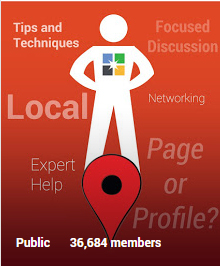 Google+ for small business Google Plus for Small Business badge