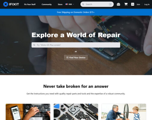 IFIXIT Right To Repair