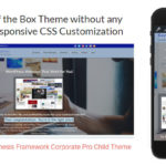 Screen Capture of mobile and desktop versions of website